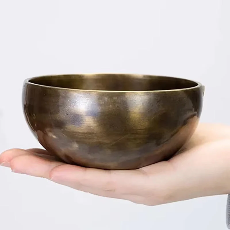 Handmade Copper Tibetan Singing Bowl for Meditation